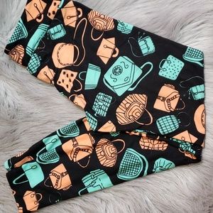 NWOT! LuLaRoe "Purse" Leggings size OS (One Size)